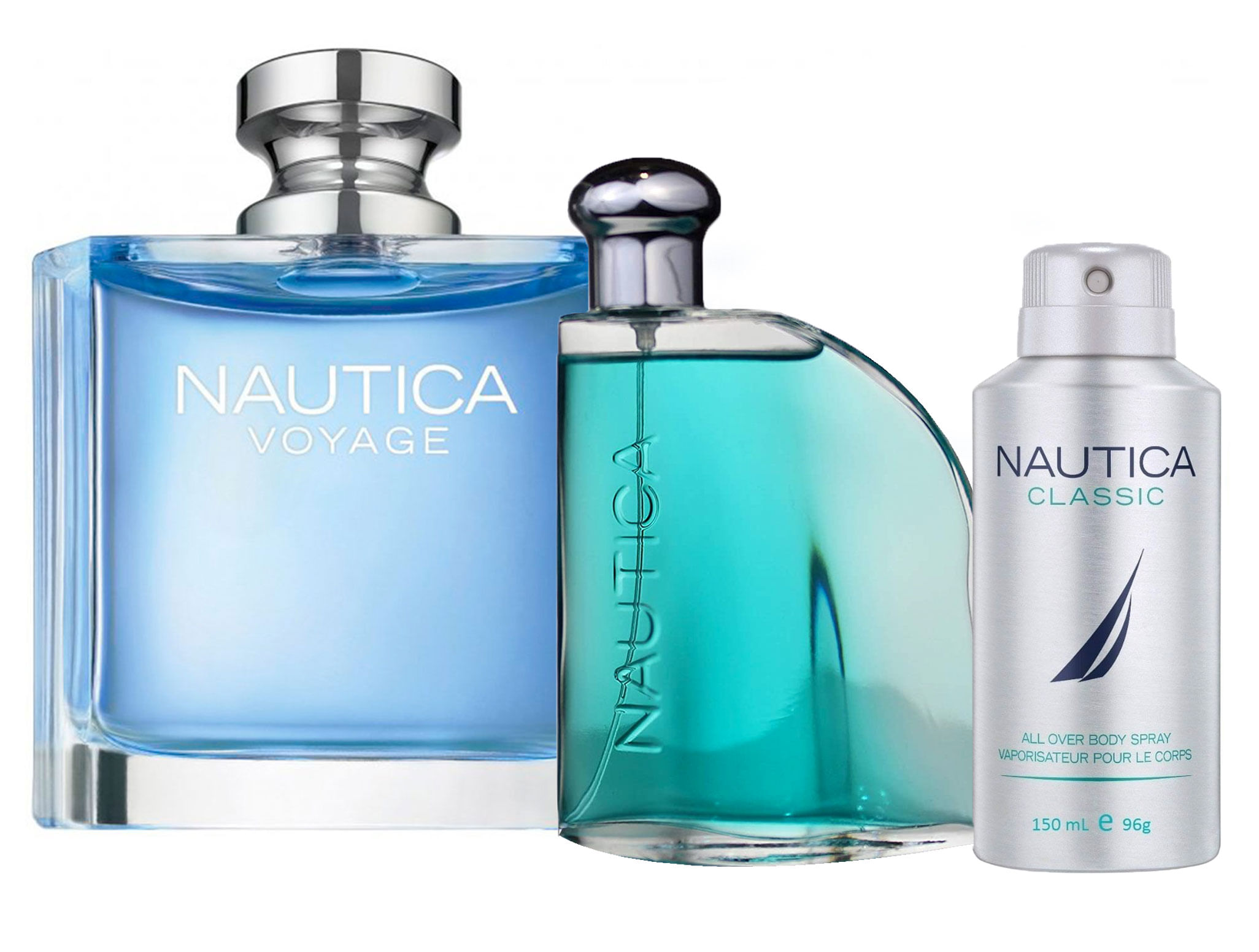 Combo Nautica Voyage 100 ml Classic 100ml Desodorante Classic 11131 para hombre Surtidora surtidoradepartamental