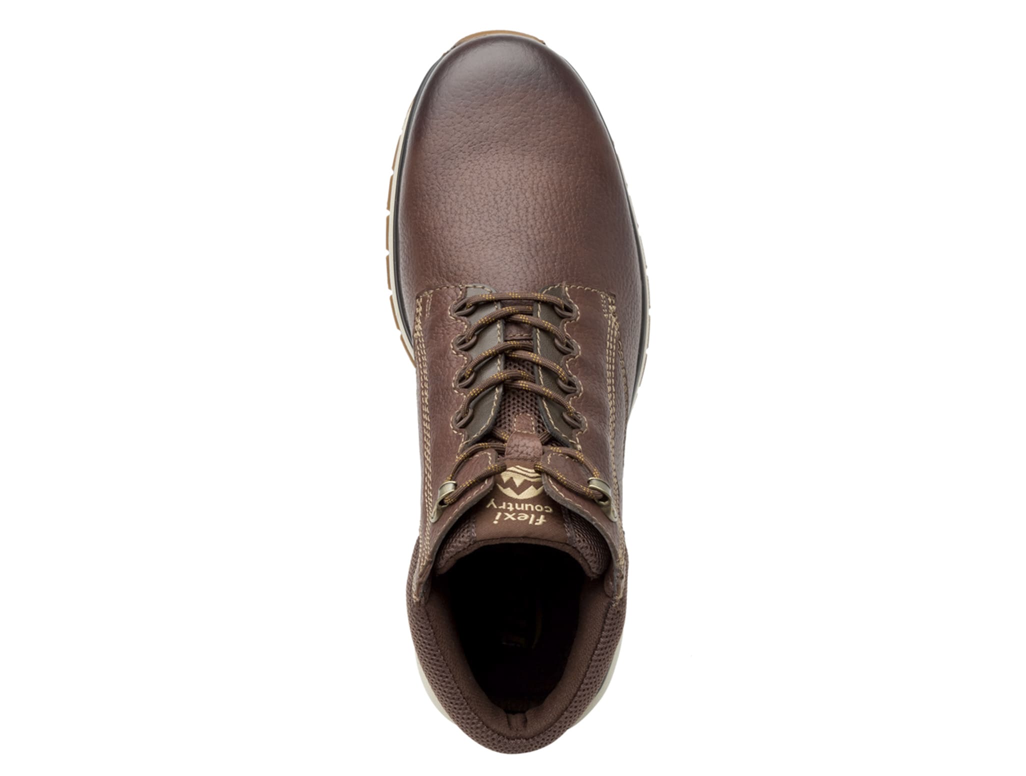 Botín Flexi color café oscuro para Hombre 401002 | Surtidora -  surtidoradepartamental