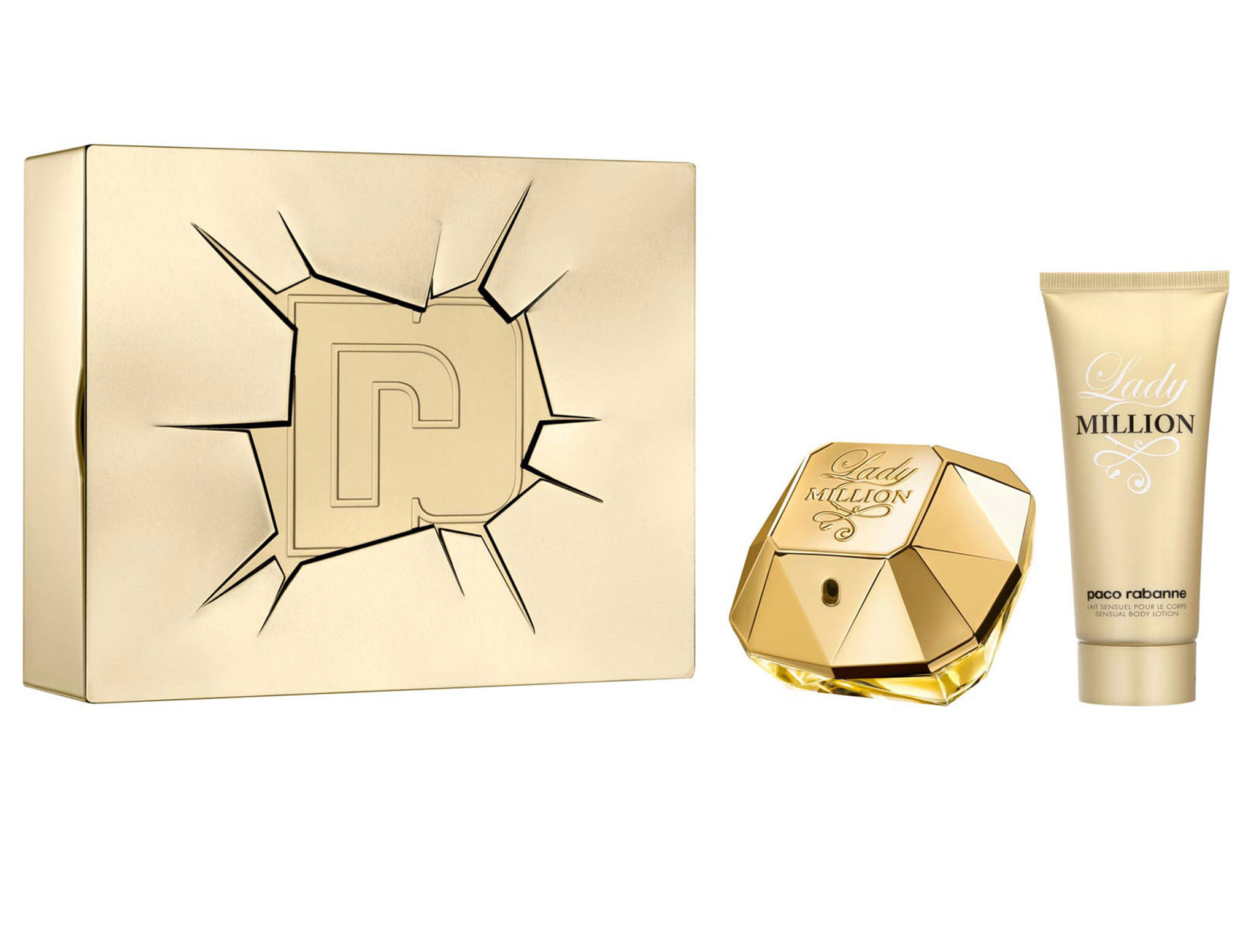 Набор Paco Rabanne million женские лосьон. Леди миллион лаки 50 мл. Paco Robanno Lady m Set (edp80+edp100)3349668520251. Набор Paco Rabanne Lady million п/в 50мл+л/д/т.