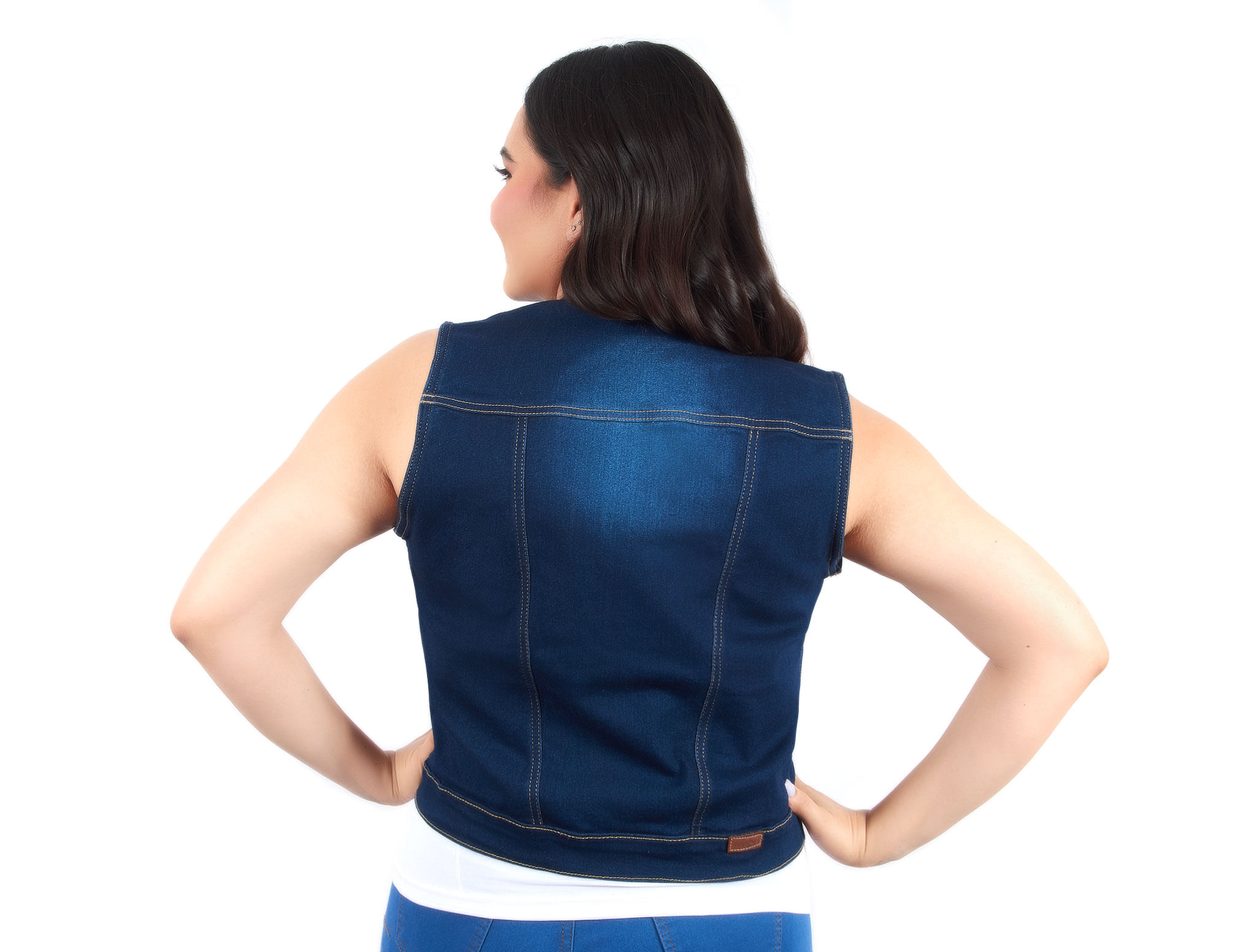 Chaleco Sd Basic De Mezclilla Para Mujer 5000X | Surtidora -  surtidoradepartamental