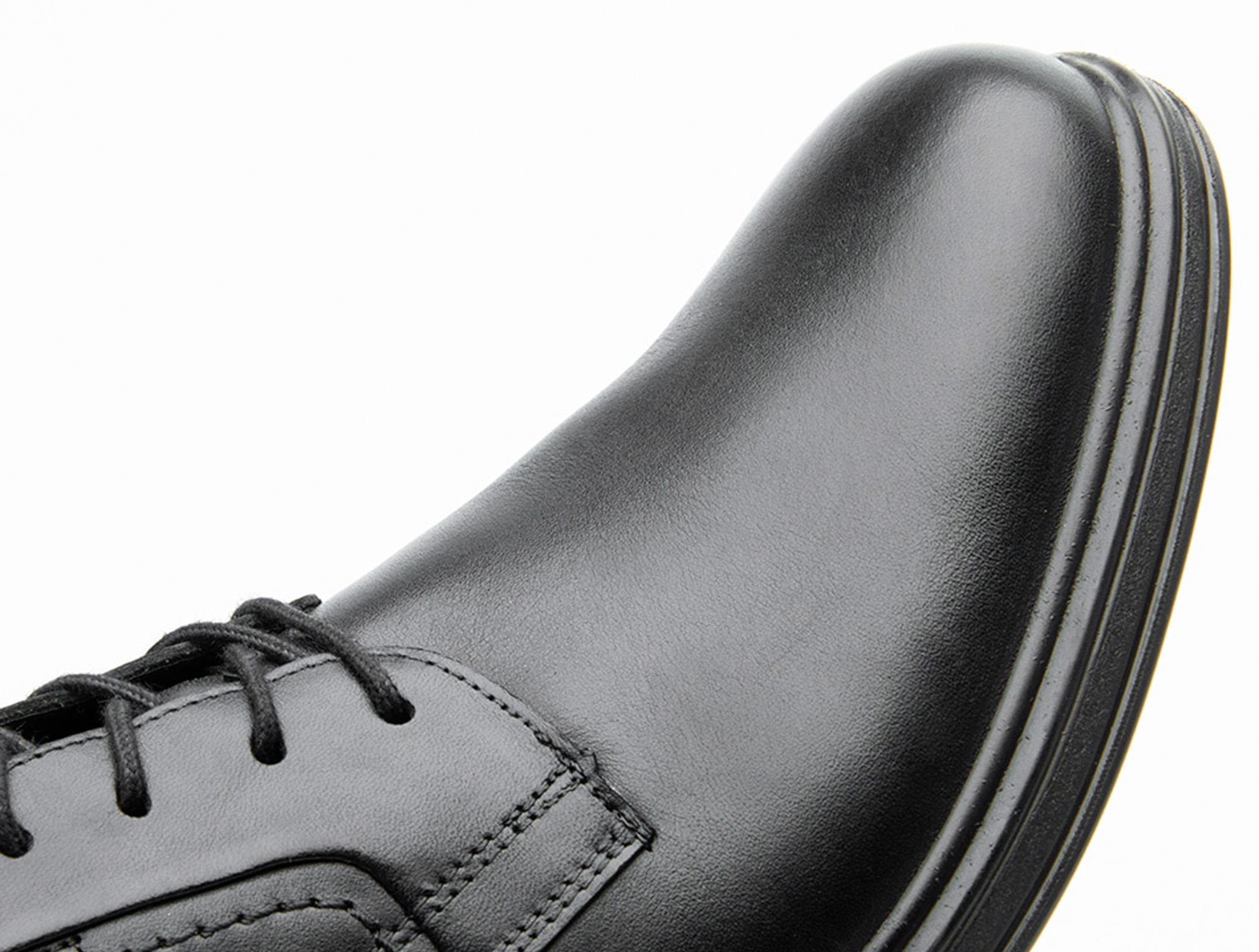 Zapato Derby Flexi de piel color negro 59301 | Surtidora -  surtidoradepartamental