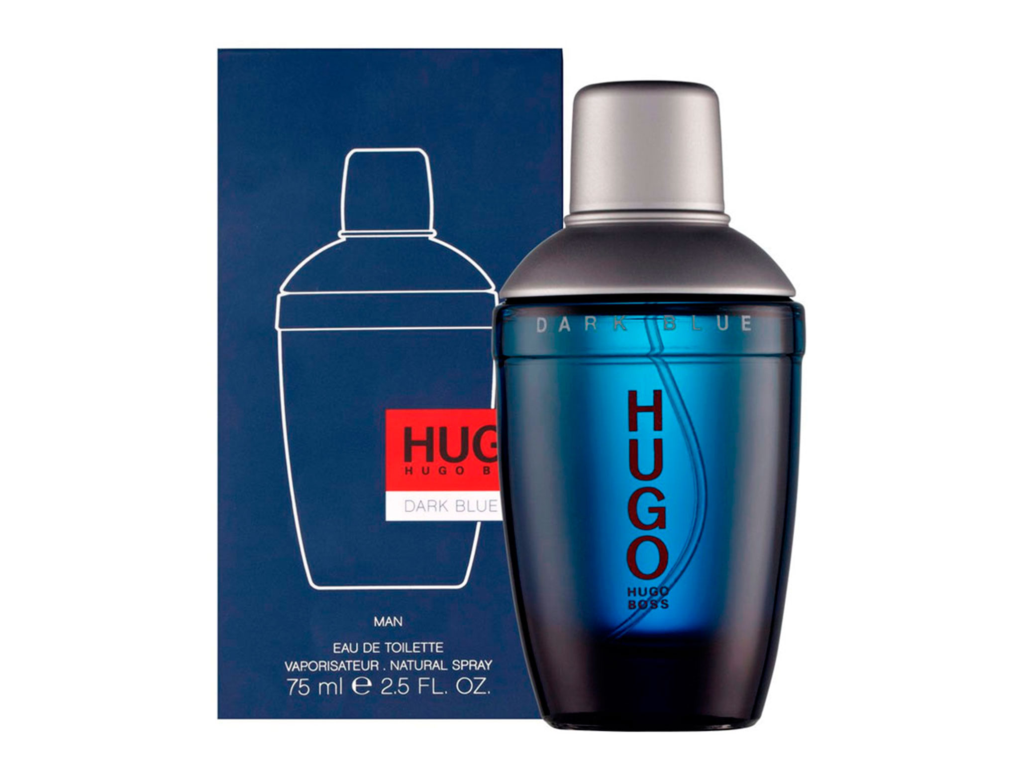 Hugo Boss Dark Blue 75 ml Eau de Toilette para Caballero 532 Surtidora surtidoradepartamental