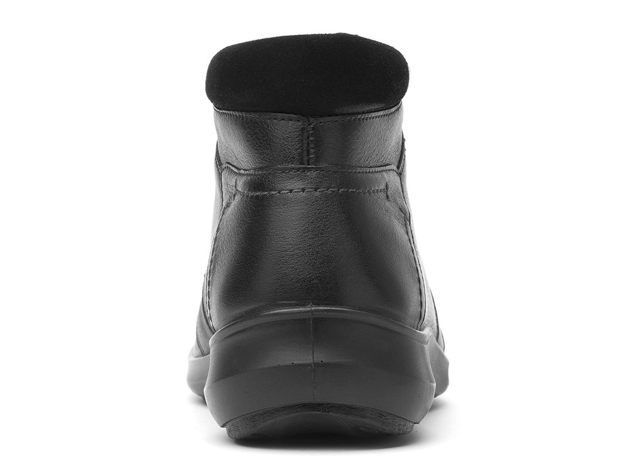 Botín Flexi de Dama Casual de agujetas piel negro estilo 25911 - Zapatería  Gaby Moroleón