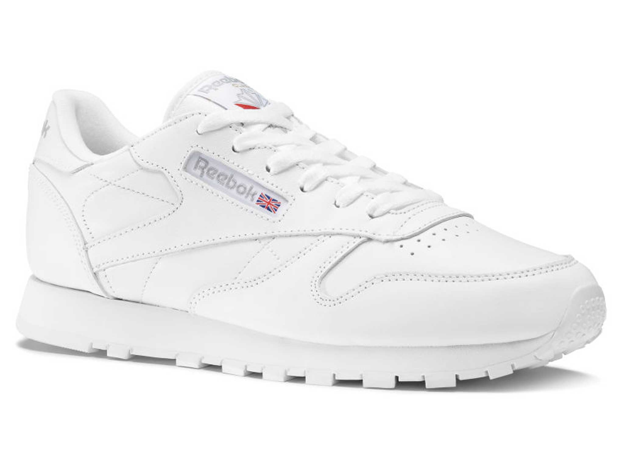 Reebok white leather. Reebok CL Lthr Lux pw. Reebok Classic Leather White. Кроссовки Reebok Classic Leather. Кроссовки Reebok Classic Leather белые.