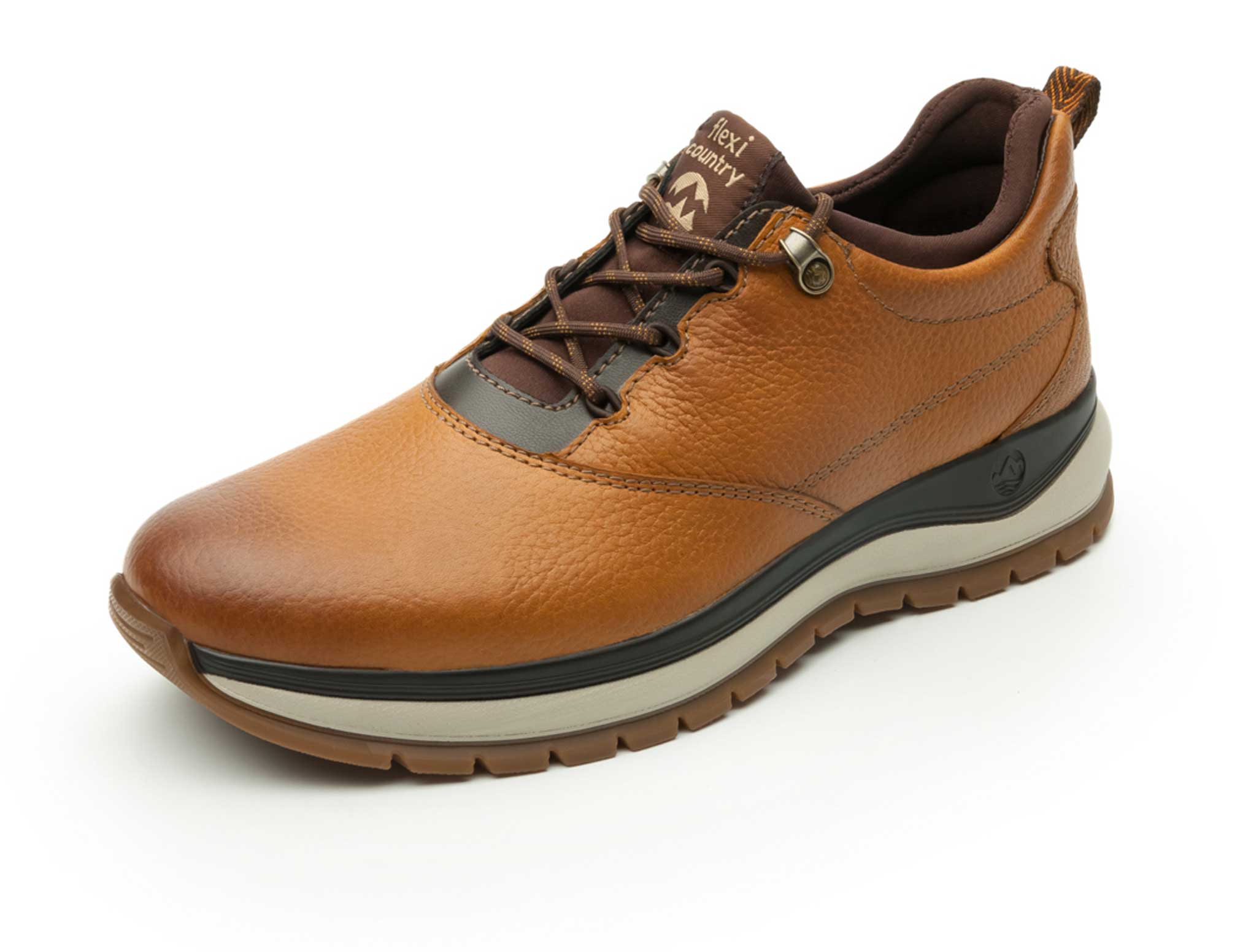 Zapato Choclo Quirelli para Hombre con corte acojinado Estilo 700902 Café |  Flexi Tienda Oficial en Línea