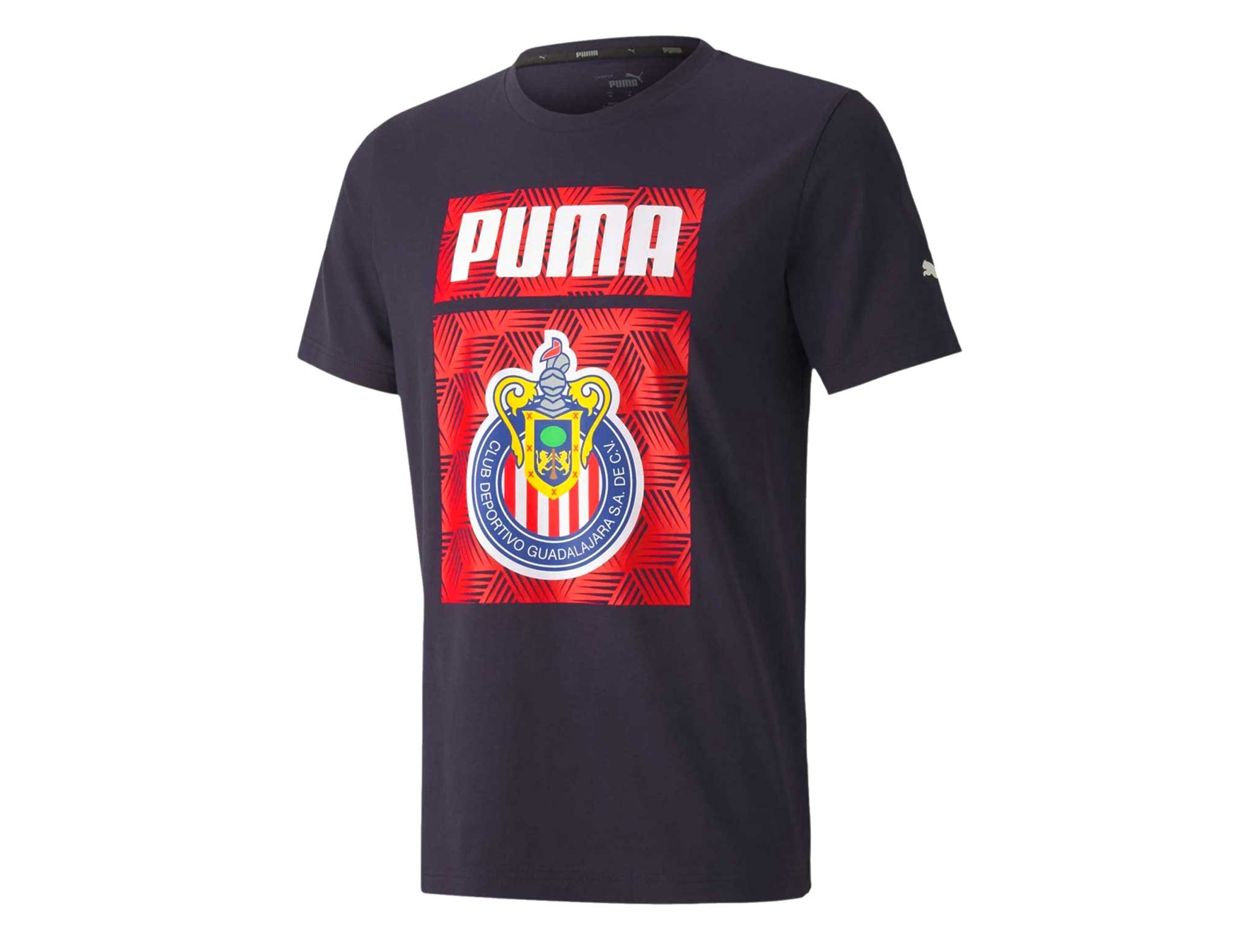 Playera Puma Chivas Graphic Tee Para Hombre 758149 08 | Surtidora -  surtidoradepartamental