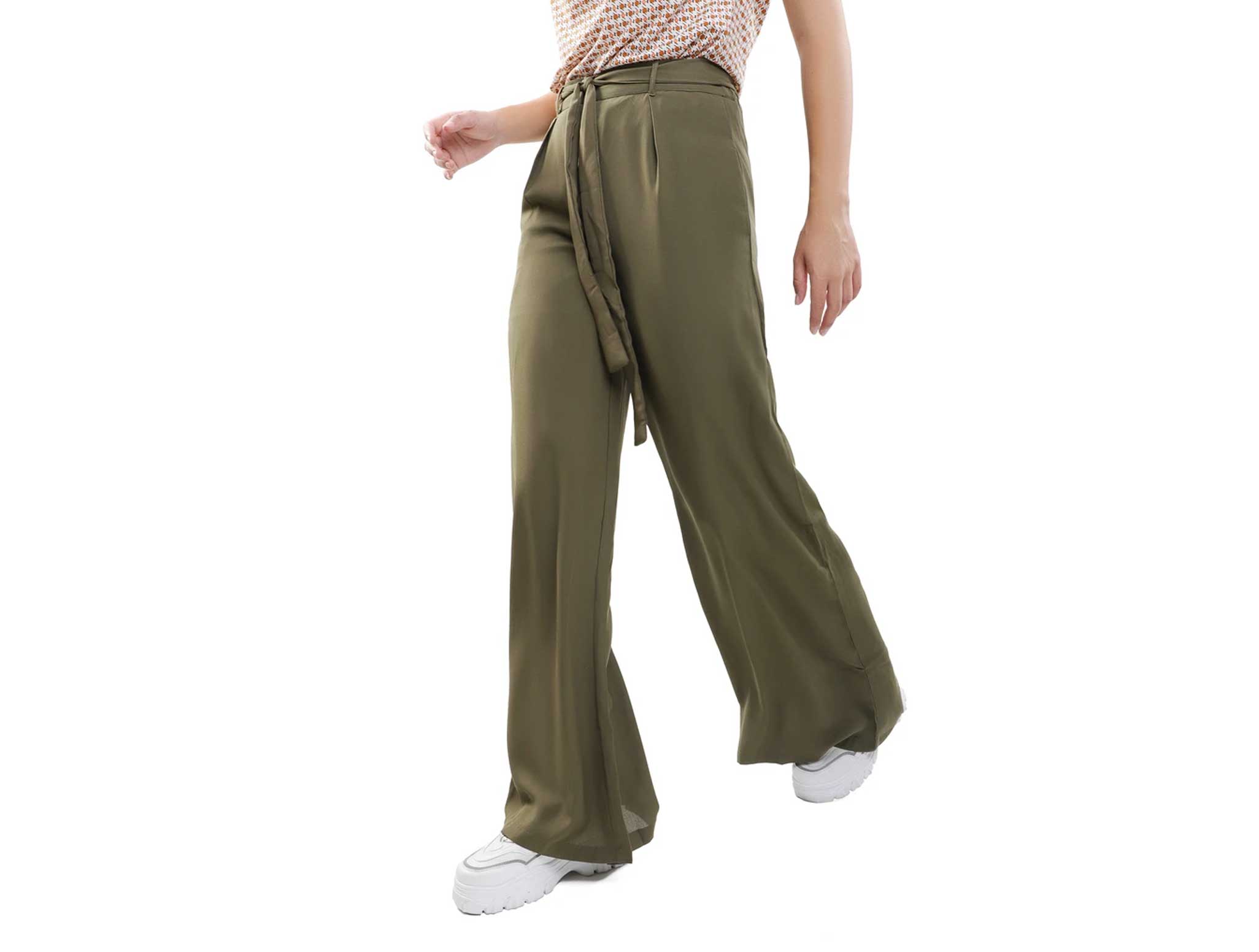 Pantalón Ancho Lob Cinto Para Mujer DPPA0250 | Surtidora -  surtidoradepartamental