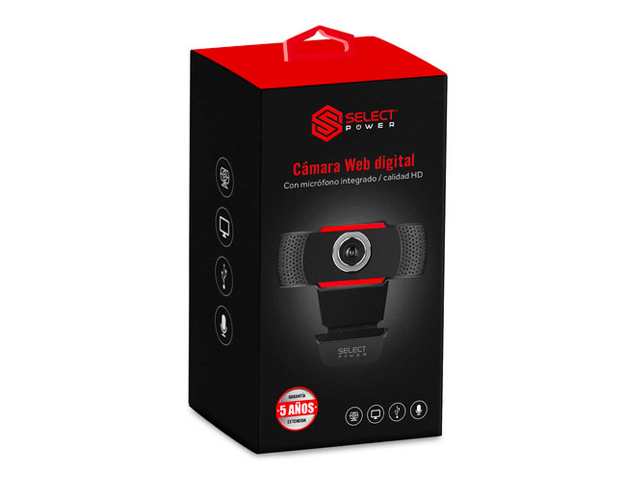 Cámara Web Select Sound Hd CAM-SP-2