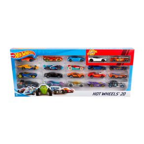 Hot-Wheels-Mattel-Paquete-De-20-Autos-H7045