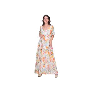 Vestido-Largo-Bobois-Con-Diseño-A-Flores-Para-Mujer-S21118-BLA