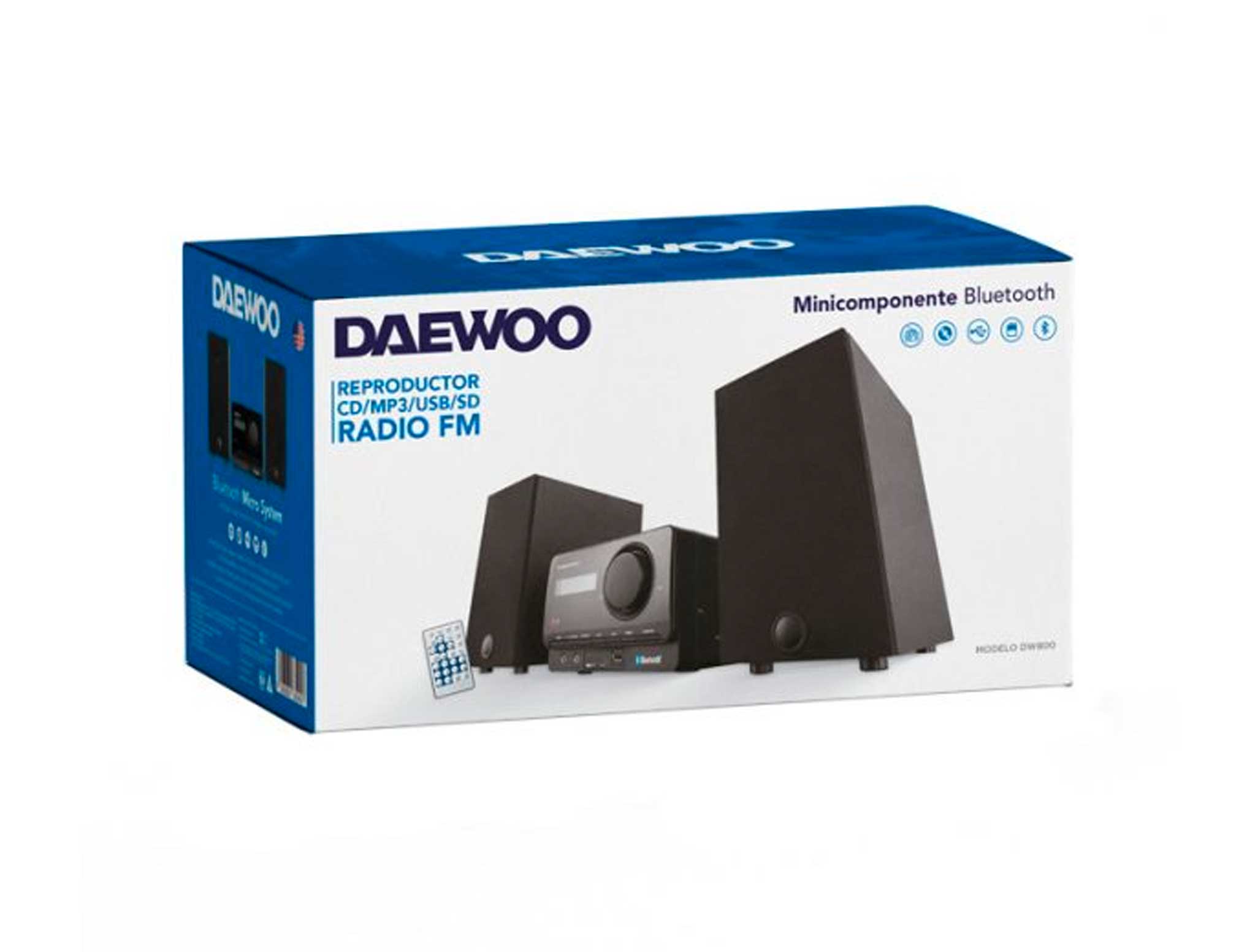 MiniComponente Daewoo Bt DW-800-2