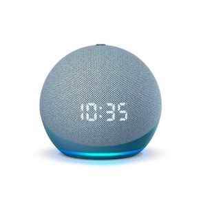 Echo-Dot-Alexa-4-Amazon-Con-Reloj