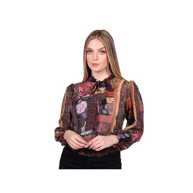 Blusa-Bobois-Print-Con-Liston-Para-Mujer-N23135-Uni