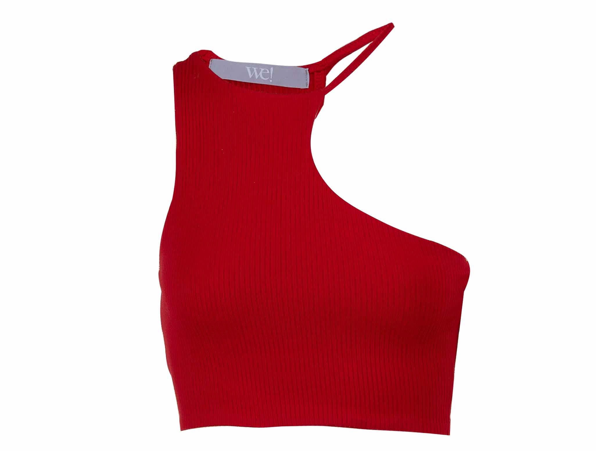 Crop Top We Estilo Asimétrico Para Mujer 533 Talla CH