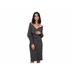Vestido-Bobois-Tejido-Diseño-Cruzado-Para-Mujer-S23107-Gri