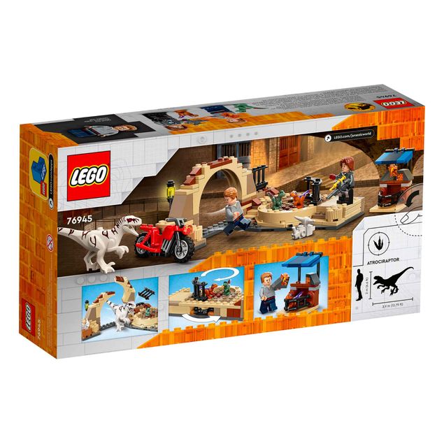 Jurassic-World-Lego-Persecucion-En-Moto-Del-Dinosaurio-Atrocirraptor-76945