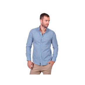 Camisa-Bobois-Con-Estampado-De-Cuadros-Para-Hombre-B25201