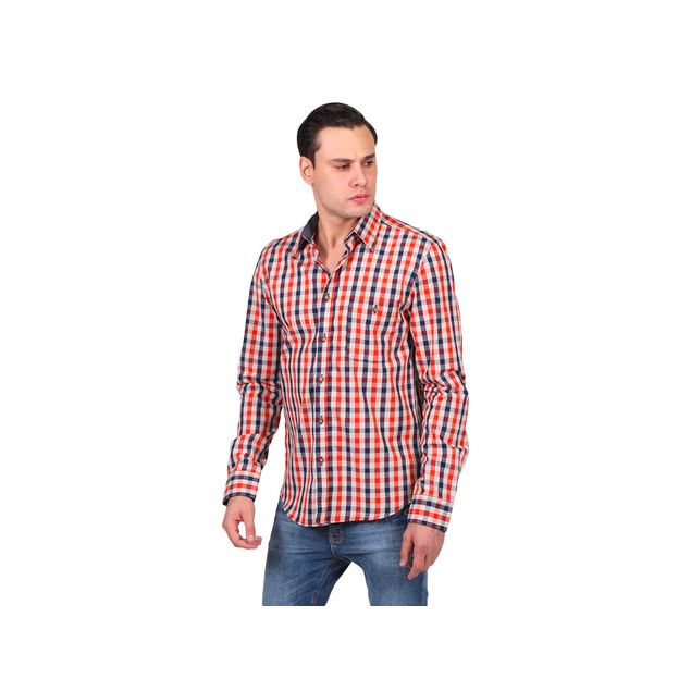Camisa-Bobois-Con-Estampado-De-Cuadros-Para-Hombre-B25114-5