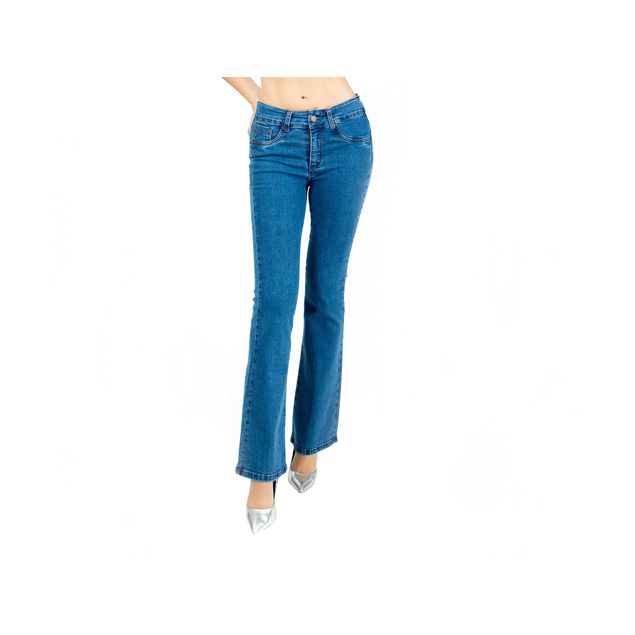 Jeans-Dolce-Amaro-Acampanado-Para-Mujer-Hnch1301