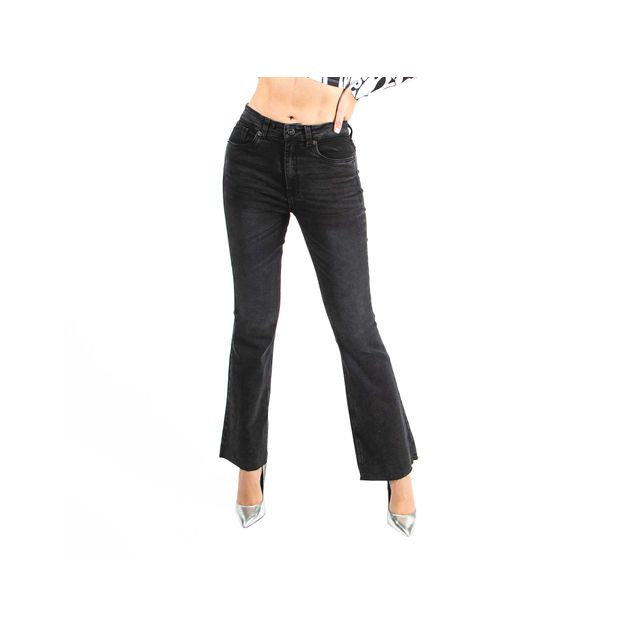 Jeans-Dolce-Amaro-Acampanado-Liso-Para-Mujer-Hnch4220