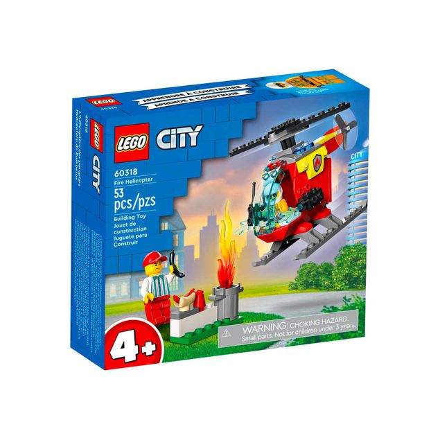 Helicoptero-De-Bomberos-Lego-60318