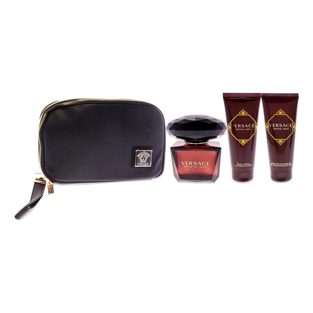 Set-Crystal-Versace-Noir-4-Piezas-90-ml-Para-Mujer