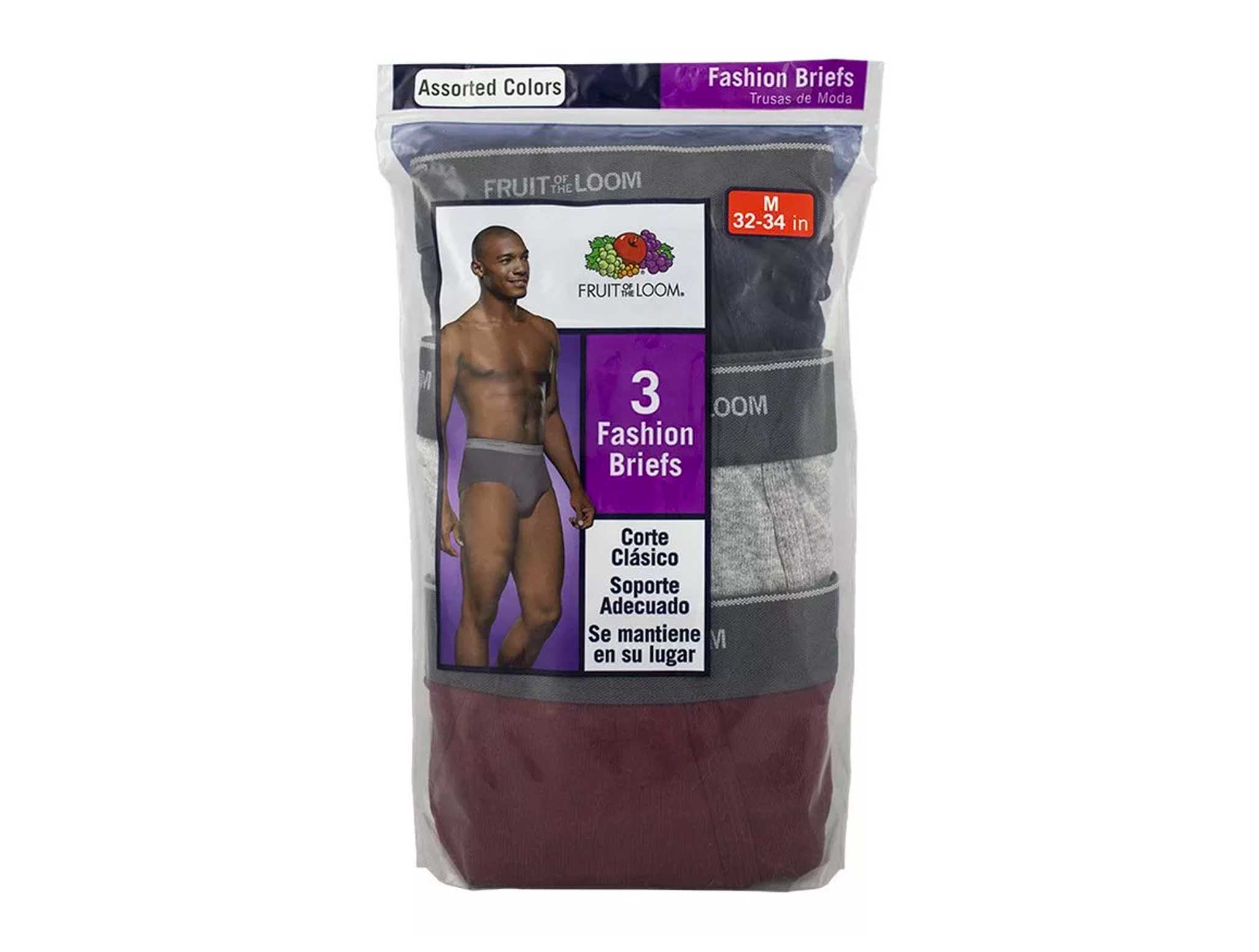 Set De 3 Trusa Fruit Of The Loom Para Hombre 4609M  Talla CH-3