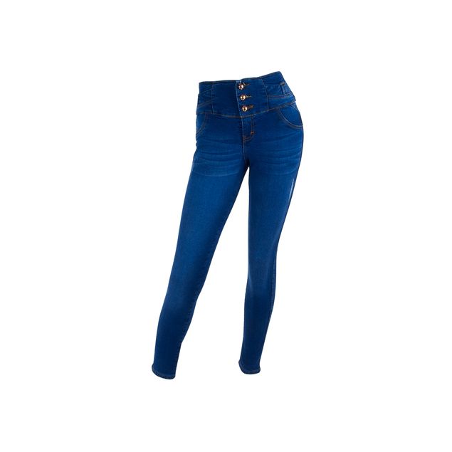 Jeans-Case-Skinny-3-Botones-Para-Mujer-32746A