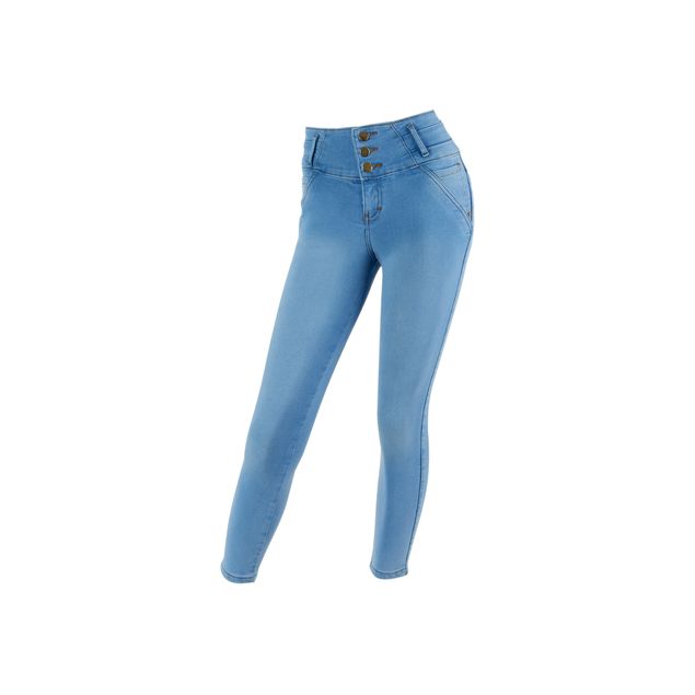 Jeans-Case-Skinny-3-Botones-Para-Mujer-32777B