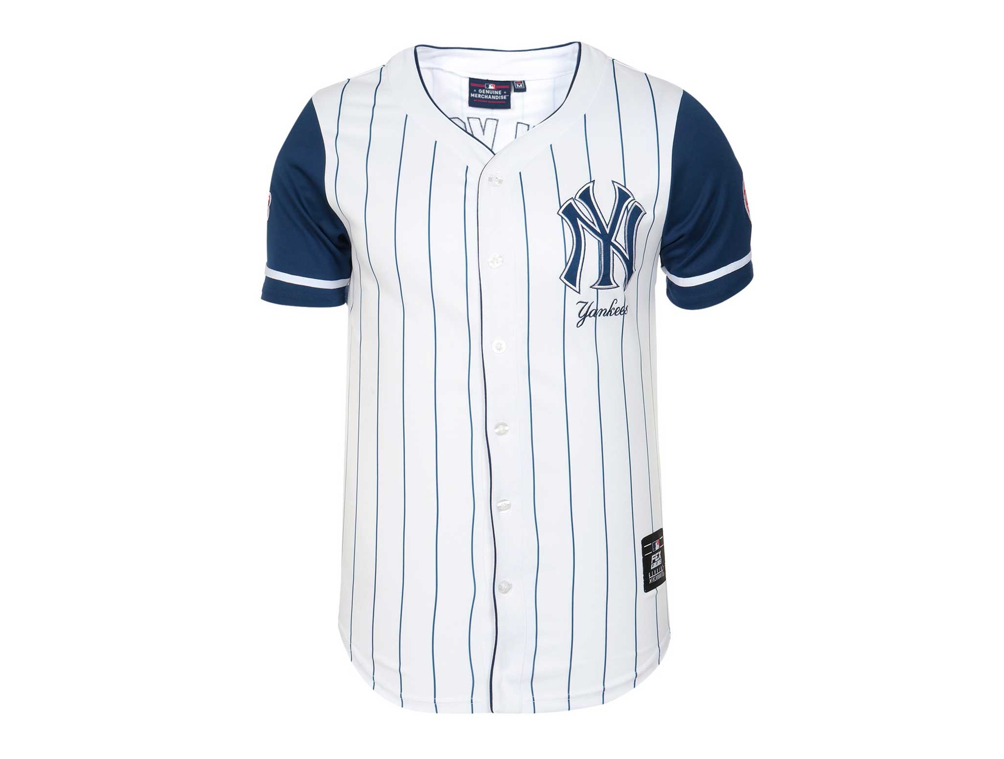 Playera MLB New York Yankees Para Hombre MLBJS520220WHT Surtidora surtidoradepartamental