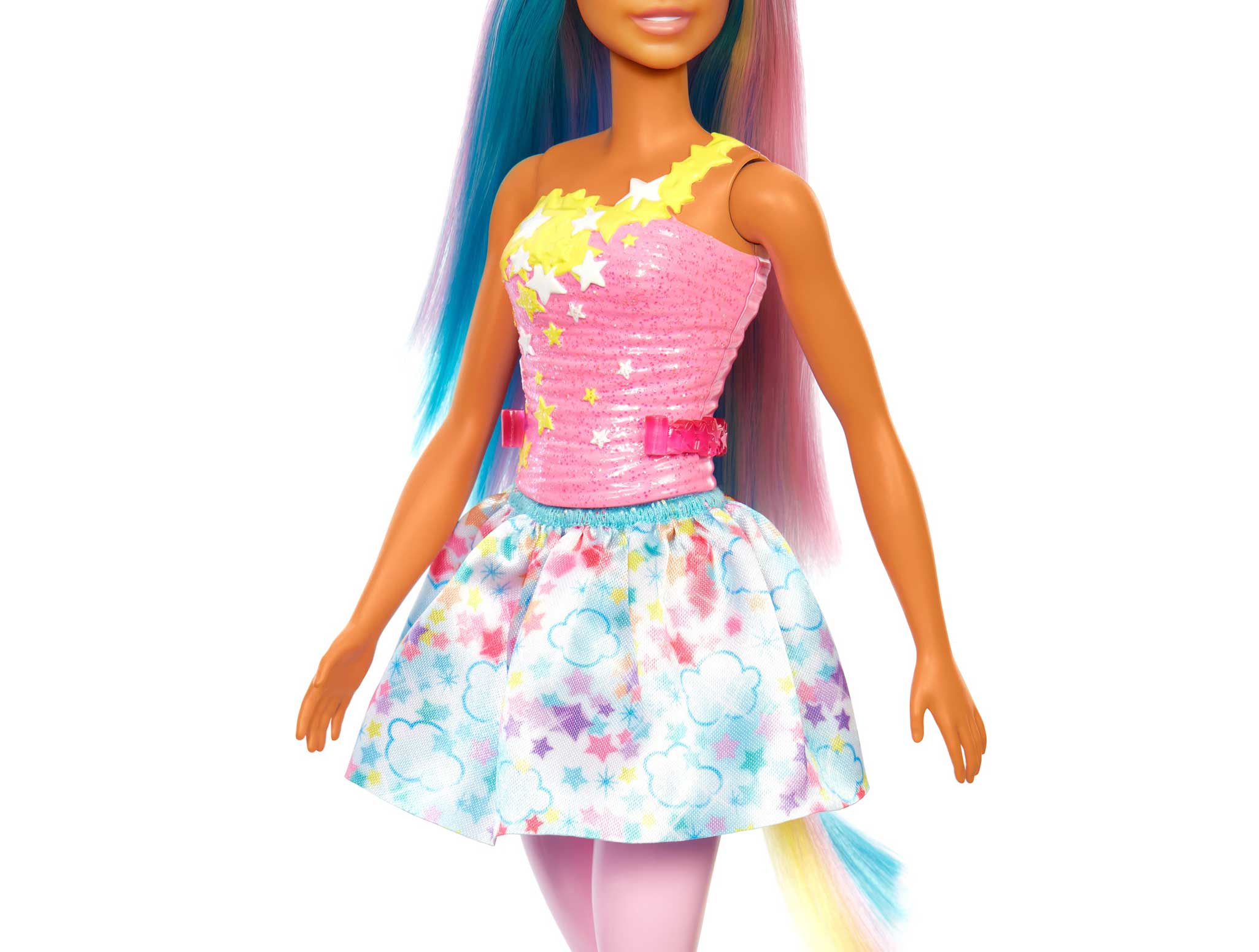 Barbie vestido brillante y unicornio online