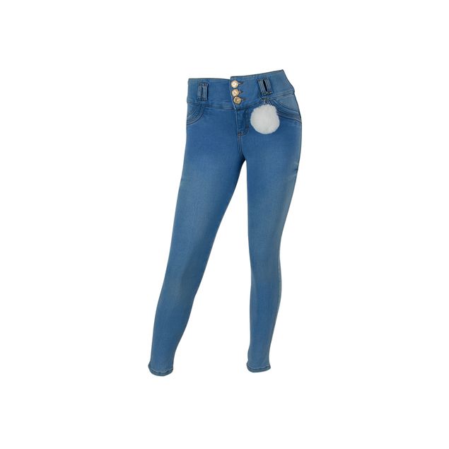 Jeans-Case-Skinny-Triple-Boton-y-Pompon-Para-Mujer-32750-A-