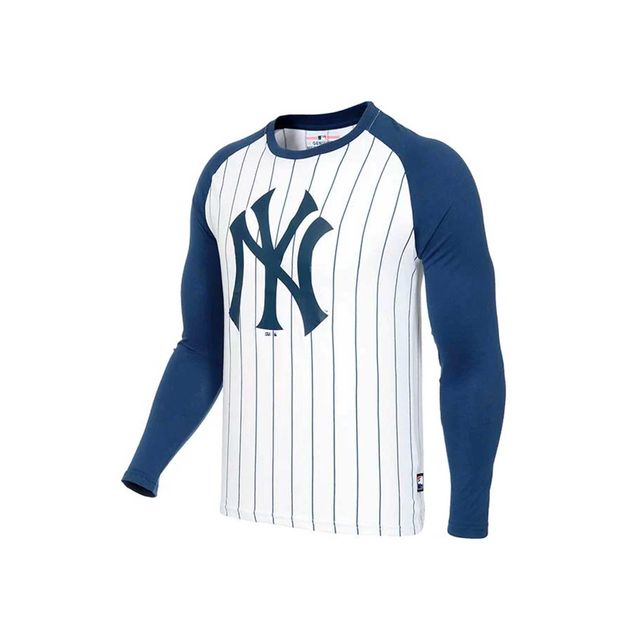Playera-Mlb-Ny-Yankees-Para-Hombre-MLBTS52002WHT