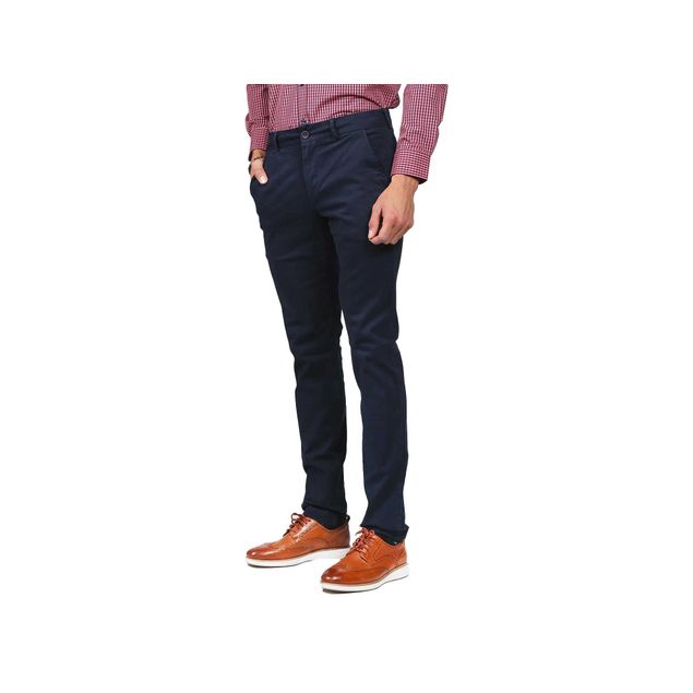 Pantalon-Bobois-Chino-Gabardina-Slim-Para-Hombre-GPAXAR