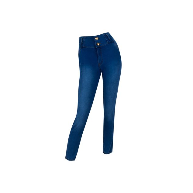 Jeans-Case-Skinny-Liso-Para-Mujer-32780-B