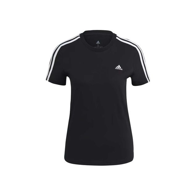Playera-Adidas-Essentials-3-Franjas-Para-Mujer-GL0784