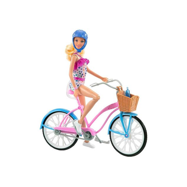 Muñeca-Barbie-Mattel-De-Paseo-En-Bicicleta-HBY28