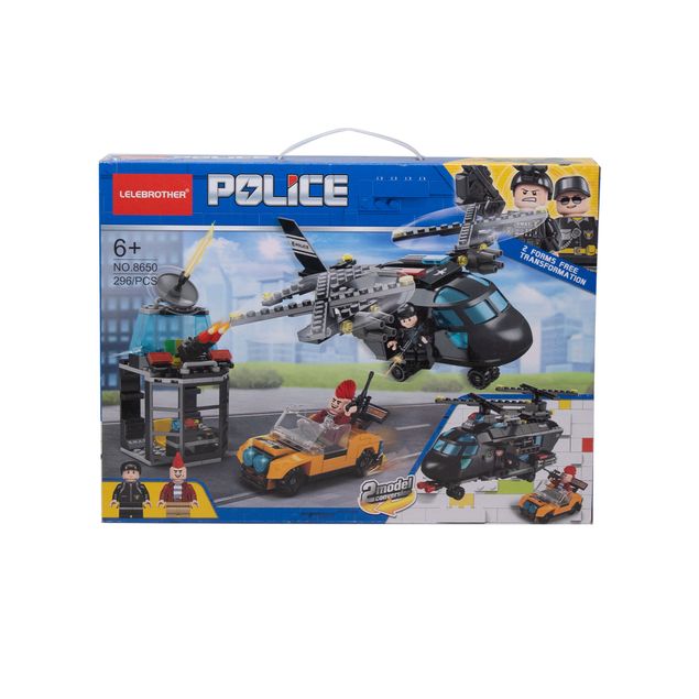 Blocks-Lego-Policia-296-Piezas-JT-8650