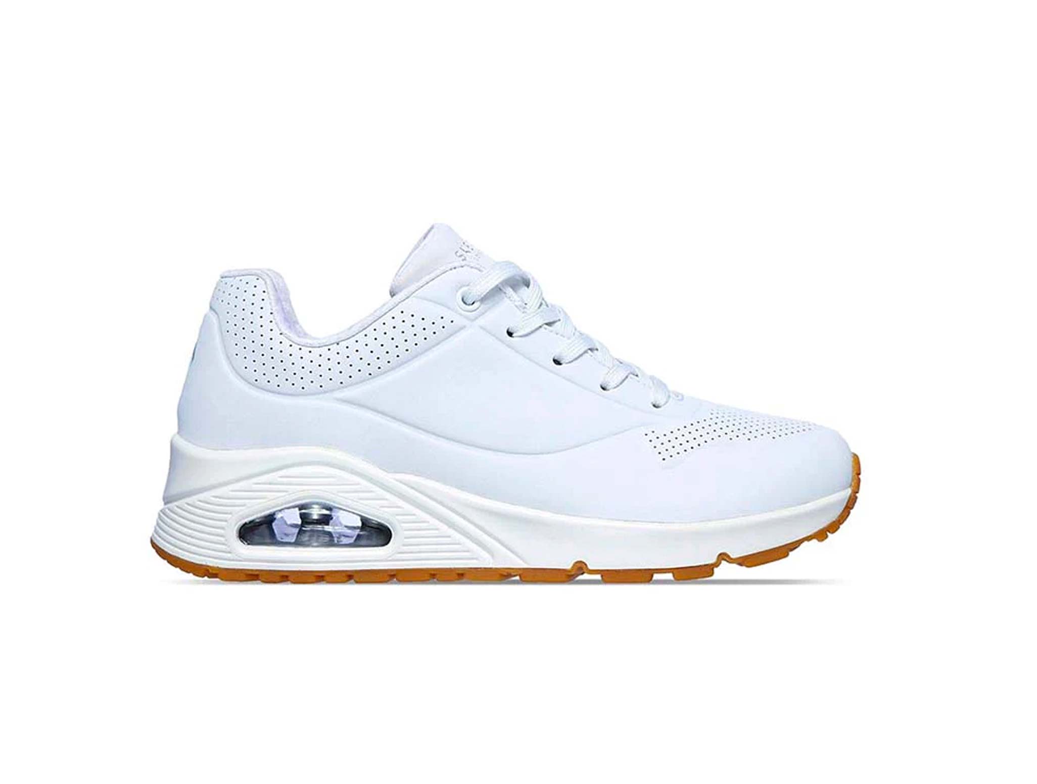 Tenis Skechers Street W Uno Para Mujer 73690WHT Talla 22.5