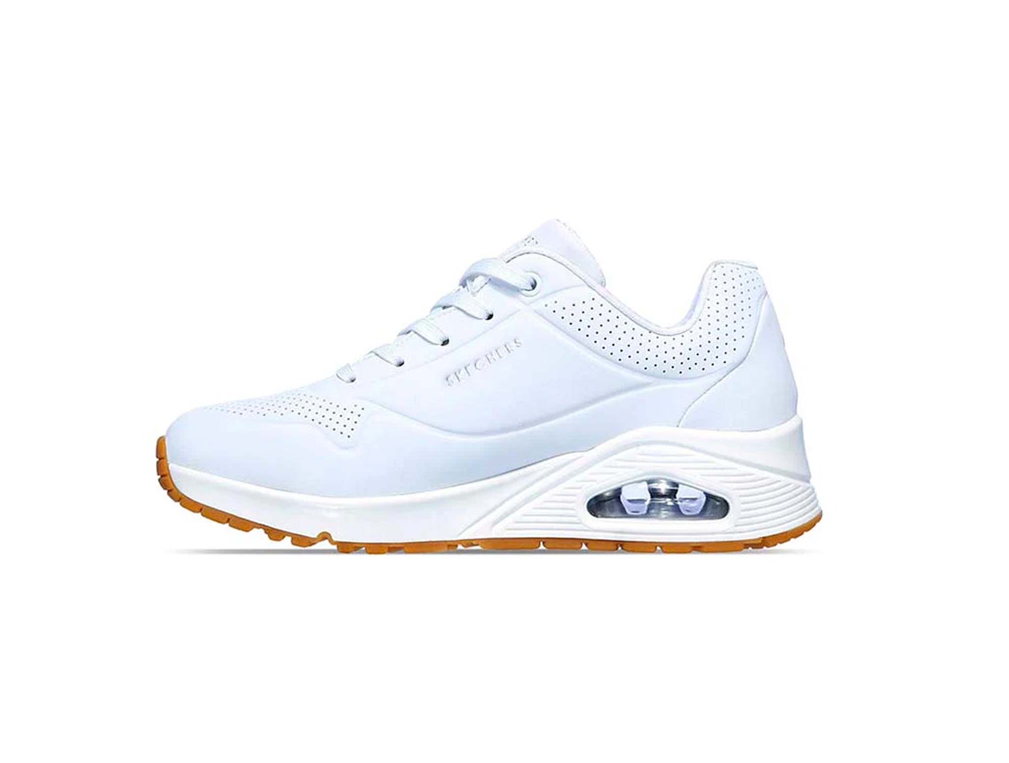 Tenis Skechers Street W Uno Para Mujer 73690WHT Talla 22.5-1