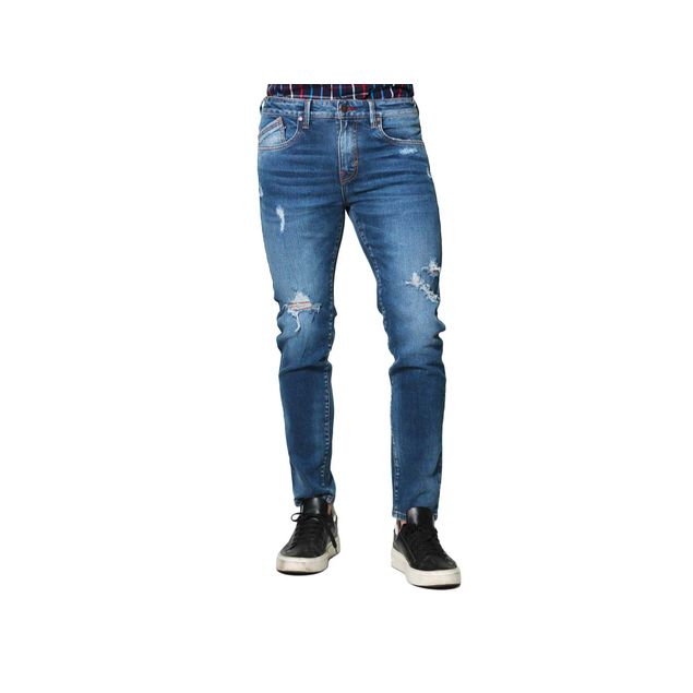 Jeans-Bobois-Slim-Roto-Para-Hombre-J31103-Uni