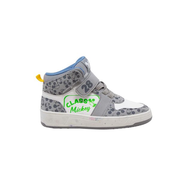 Tenis-Disney-De-Bota-Con-Estampado-De-Mickey-Para-Niño-DY333502