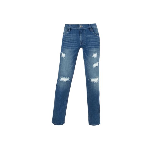 Lápiz Jean Pantalones Moda Washed Blue Jeans Para Hombre Ropa Color  Gradiente Largo Slim Fit Cremallera Biker Jeans279s De $235,86