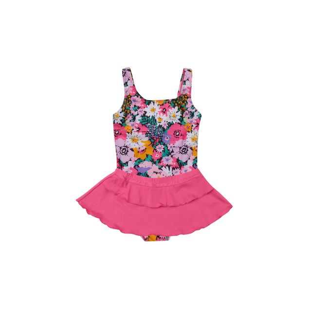 Traje-De-Baño-New-Berry-De-2-Piezas-Para-Niña-Bi-586Xa