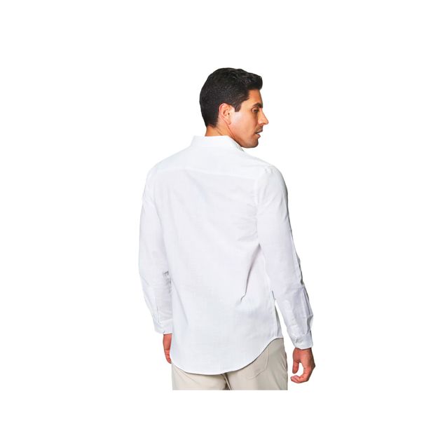 Camisa-Bobois-Casual-Lisa-Para-Hombre-B41311