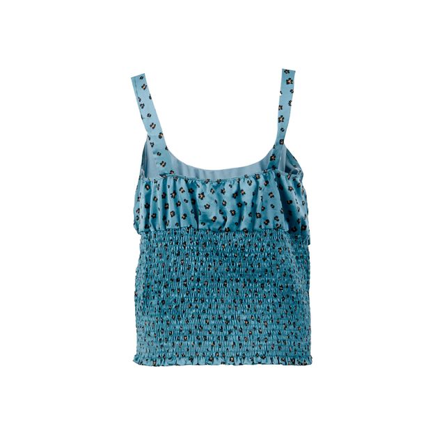 Blusa-We--Print-Smock-Y-Con-Elastico-De-Bajo-Para-Mujer
