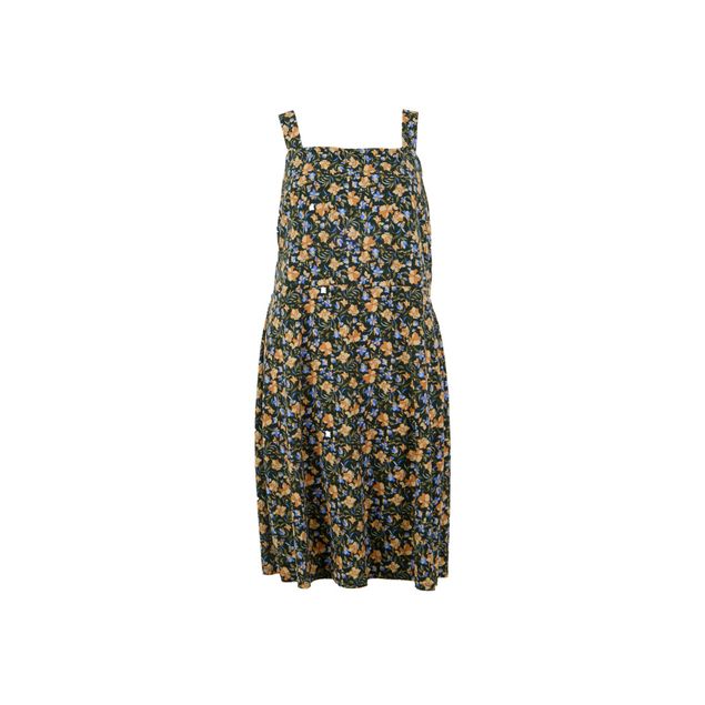 Vestido-We--Floral-Sin-Manga-Cuello-Cuadrado-Para-Mujer