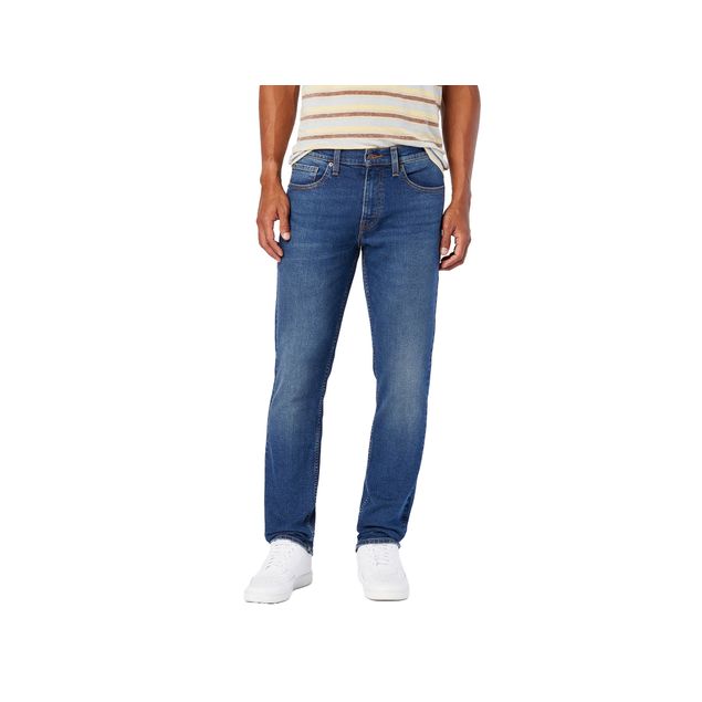 Jeans-Denizen-Slim-Liso-Para-Hombre-