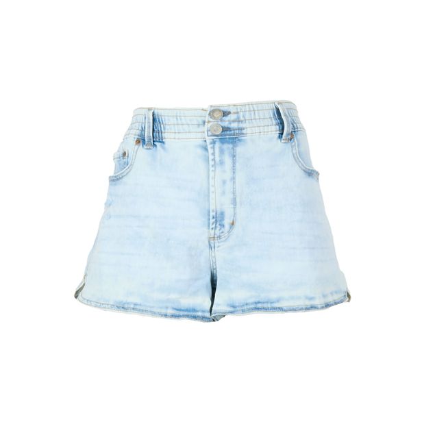 Short-We--Denim-Con-Resorte-En-Cintura-De-Mezclilla-Para-Mujer