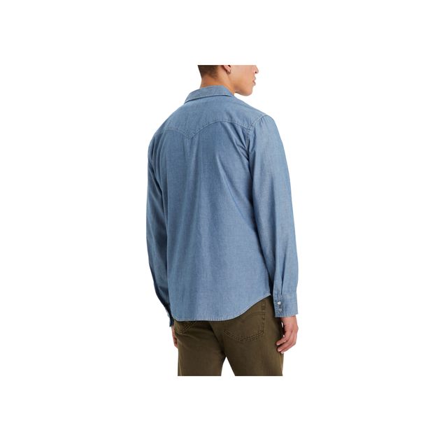 Camisa-Levi-S-Lisa-Con-Botones-Para-Hombrre